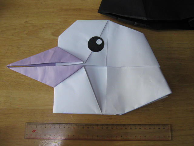 かぶれる 鳥の折り紙 季節のカード 手紙 折り紙